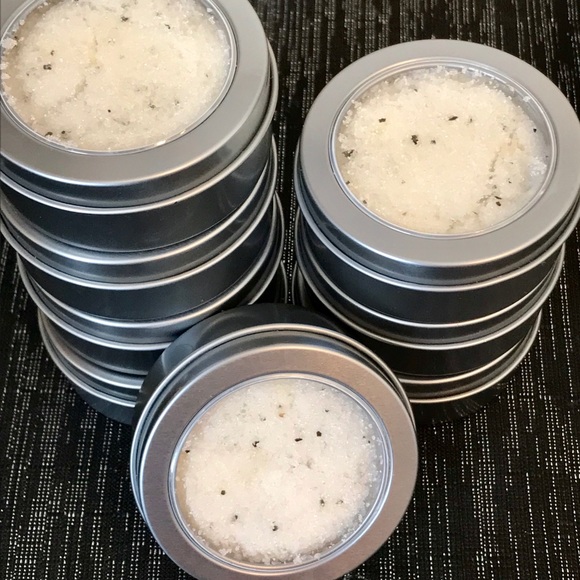 Bottom’s Up Lip Scrub called “Coconut basil” Small - Picture 2 of 6